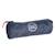 Trousse ronde polyester motif tissé allez les bleus Bleu / gris 1 - vertbaudet enfant 