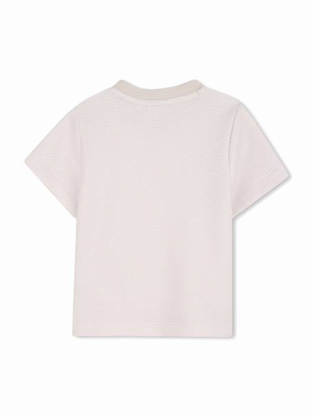 T-shirt garçon à manches courtes Blanc cassé 2 - vertbaudet enfant 