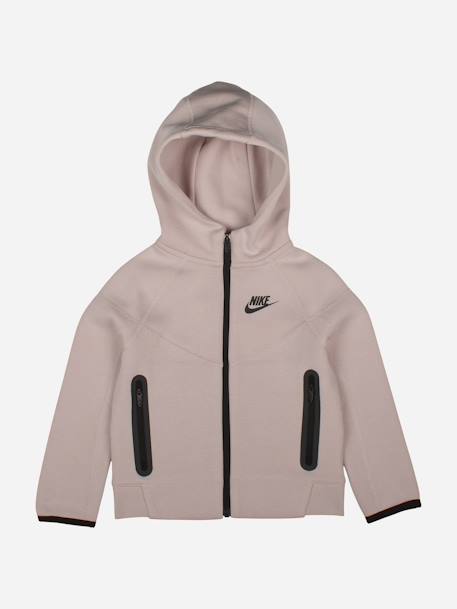 Ensemble deux pièces pour enfant sweat à capuche et pantalon confortable Rose pâle 3 - vertbaudet enfant 