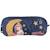 Trousse rectangulaire 2 compartiments girl moon 21 cm Bleu marine 1 - vertbaudet enfant 
