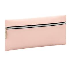 -Trousse plate simili cuir 22 cm