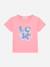 T-shirt fille à manches courtes Rose 1 - vertbaudet enfant 