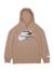 Sweat à capuche Beige 1 - vertbaudet enfant 