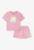 Ensemble fille 2 pièces Rose 1 - vertbaudet enfant 