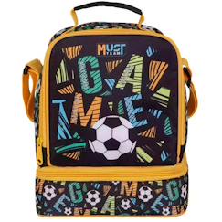 Puériculture-Sac goûter isotherme must goal football 24 cm sac déjeuner