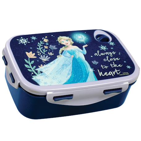 Boite gouter la reine des neiges always close pvc 17 cm Bleu 1 - vertbaudet enfant 