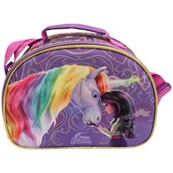 Puériculture-Sac goûter isotherme lécole des licornes 25 cm sac déjeuner licorne