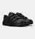Baskets garçon smooth leather / technical fabric runner four Noir 2 - vertbaudet enfant 