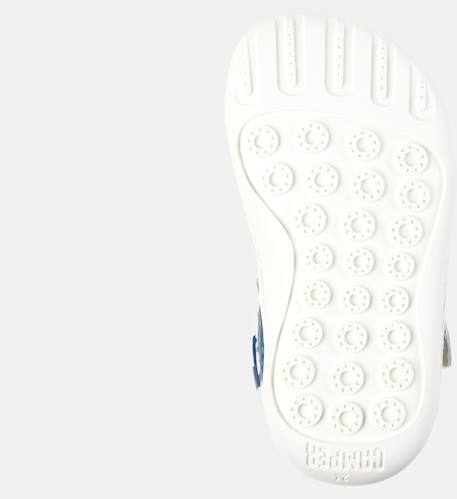 Baskets garçon cuir peu cami twins Blanc naturel 1 5 - vertbaudet enfant 
