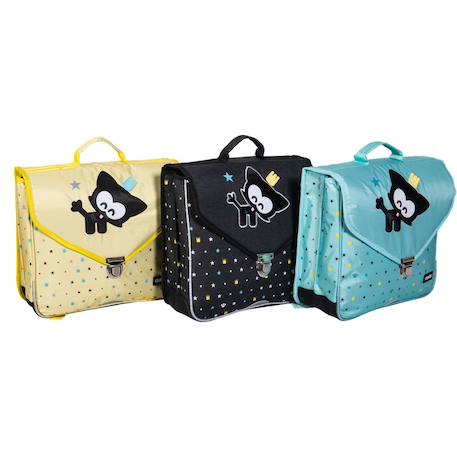 Fille-Accessoires-Cartable motif chat synthétique brillant