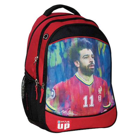 Garçon-Sac à dos scolaire motif joueur de football salah 48 cm