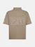 Chemise garçon manches courtes Beige+Noir 2 - vertbaudet enfant 