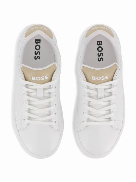 Basket garçon a lacets Blanc 4 - vertbaudet enfant 