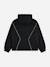 Veste légère à capuche avec fermeture zippée Noir 2 - vertbaudet enfant 