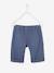 Bermuda couleur garçon facile à enfiler bleu jean+ORANGE+sauge 5 - vertbaudet enfant 