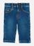 Jean garçon taille élastique Bleu clair+Bleu foncé 4 - vertbaudet enfant 