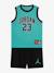 Ensemble 2 pièces Bleu / blanc+Noir / rouge+Noir / vert+Vert clair 13 - vertbaudet enfant 