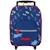 Sac à dos à roulettes imprimé dinosaures en textile Bleu 1 - vertbaudet enfant 