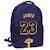 Sac à dos scolaire motif james 23 imitation polyester nba basket usa Bleu / violet / gris 1 - vertbaudet enfant 