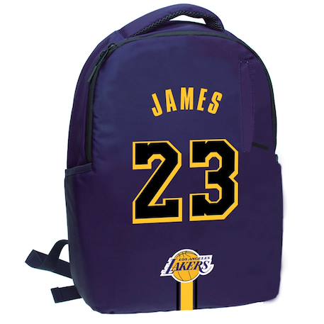 Garçon-Sac à dos scolaire motif james 23 imitation polyester nba basket usa