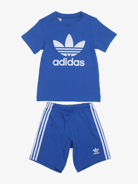 Ensemble garçon manches courtes Blanc / noir+Bleu+Bleu / blanc 7 - vertbaudet enfant 