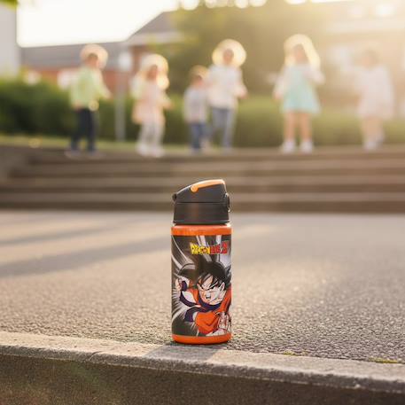 Gourde de sport aluminium dragon ball z son goku 500 ml dragon_ball_z Orange 2 - vertbaudet enfant 