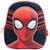 Sac à dos maternelle spider-man 31 cm, 1 compartiment Noir / rouge / noir 1 - vertbaudet enfant 