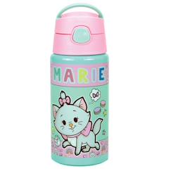 Puériculture-Gourde paille en aluminium marie 50 cl avec poignée disney