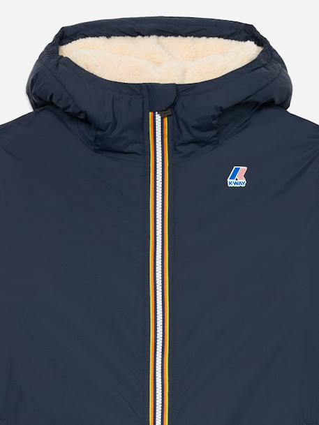 Blouson p. Le vrai 4.0 eiffel orsetto Bleu foncé+Noir+Vert 3 - vertbaudet enfant 