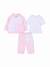 Ensemble fille 3 pièces Rose / blanc 1 - vertbaudet enfant 