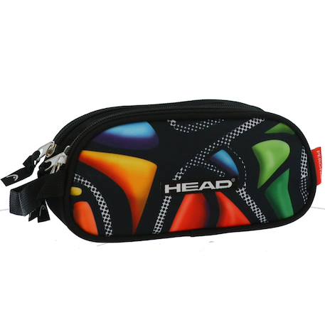 Fille-Accessoires-Trousse à stylos néoprène zippée 3 compartiments head