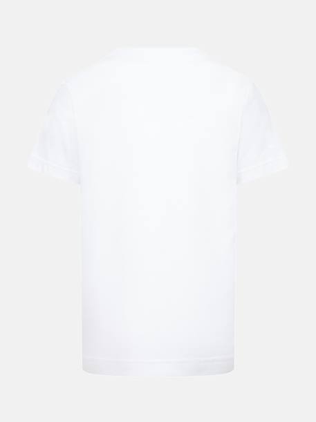 T-shirt  manches courtes Blanc+Blanc cassé+Bleu roi+Jaune+Noir 2 - vertbaudet enfant 