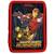 Trousse double remplie en tissu imprimé iron man avengers Noir / doré / blanc 1 - vertbaudet enfant 