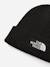 Bonnet garçon à revers Gris moyen+Noir 6 - vertbaudet enfant 