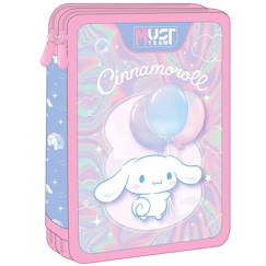 -Trousse à double fermeture cinamoroll – avec contenu 12 feutres