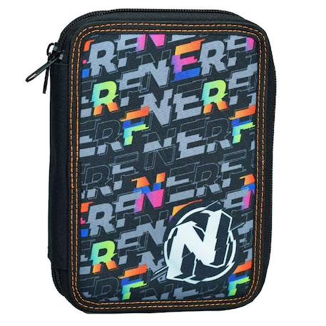 Fille-Accessoires-Trousse zippée en tissu rembourré motif nerf