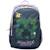 Sac à dos scolaire motif creeper floral minecraft avec 2 compartiments 44 cm Noir / violet / bleu 1 - vertbaudet enfant 