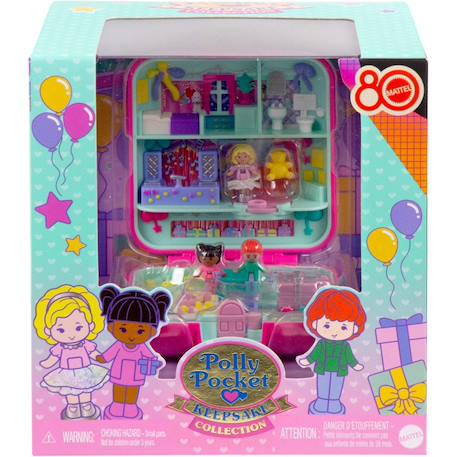 Polly pocket - coffret emblématique 80ème anniversaire de mattel Rose 2 - vertbaudet enfant 