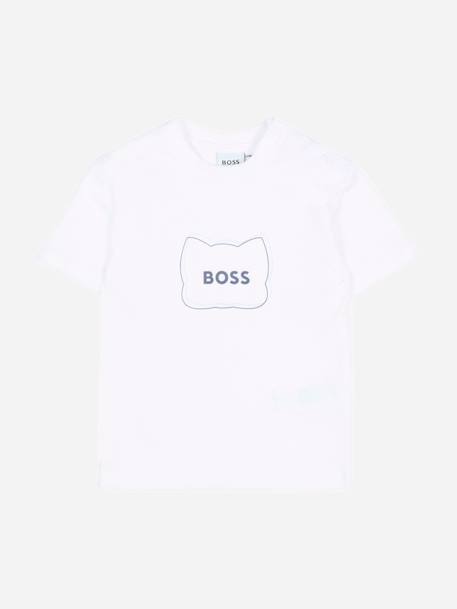 Ensemble garçon 3 pièces Beige+Bleu foncé / blanc 10 - vertbaudet enfant 