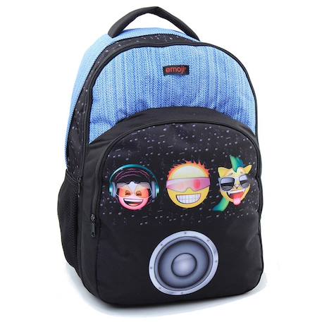 Fille-Accessoires-Sac à dos emoji effet jean 46 cm