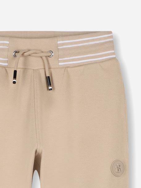 Jogging garçon taille élastique Beige 3 - vertbaudet enfant 