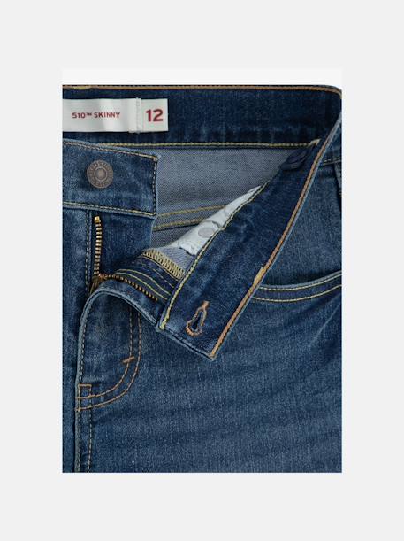 Jean 510 skinny fit Bleu 4 - vertbaudet enfant 