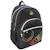 Sac à dos scolaire motif smiley world Noir / blanc / gris 1 - vertbaudet enfant 