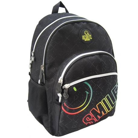 Fille-Accessoires-Sac à dos scolaire motif smiley world