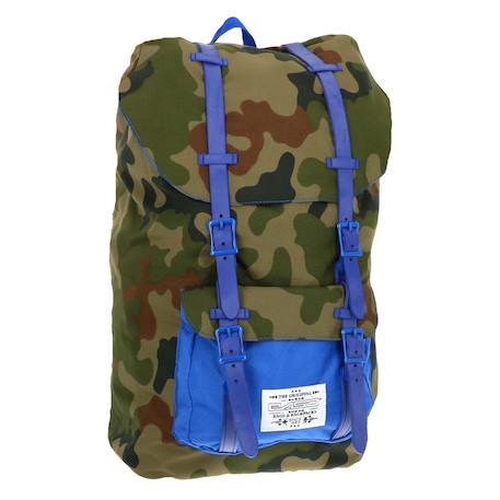 Sac à dos cmp camouflage foncé – 45 x 28 x 22 cm, bandoulières à boucles Bleu / marron / noir 1 - vertbaudet enfant 