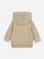Sweat garçon zippé à capuche Beige 2 - vertbaudet enfant 