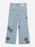 Jean fille coupe large Bleu 2 - vertbaudet enfant 