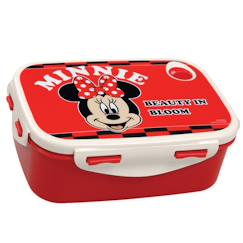 Puériculture-Boîte repas enfant en pvc minnie mouse – beauty in bloom 17 cm minnie mouse
