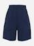 Bermuda garçon taille élastique Bleu foncé 1 - vertbaudet enfant 