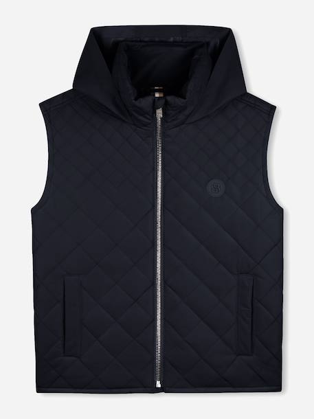 Veste garçon matelassé sans manches Bleu 3 - vertbaudet enfant 